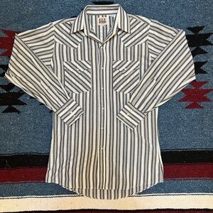 Vintage Ely Cattleman Pearl Snap